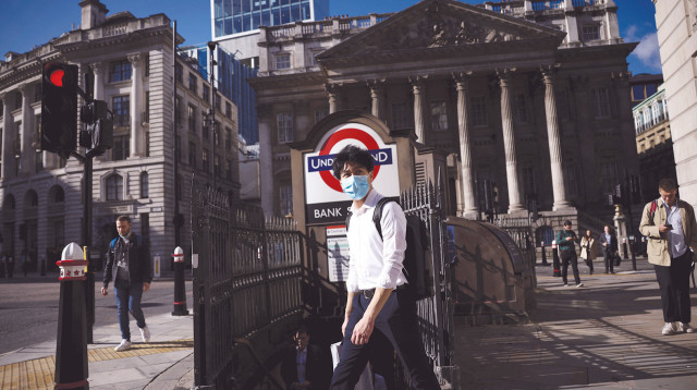 קורונה בבריטניה (צילום: רויטרס)