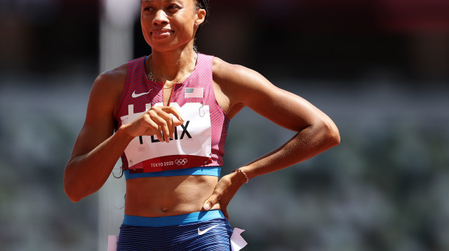 אליסון פליקס (צילום: Michael Steele/Getty Images)