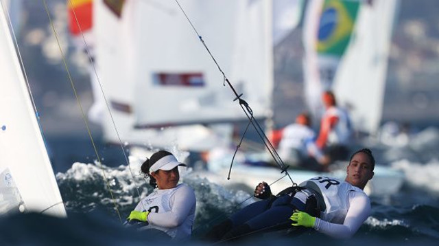 נויה ברעם, שחר טיבי (צילום: Phil Walter / Staff)