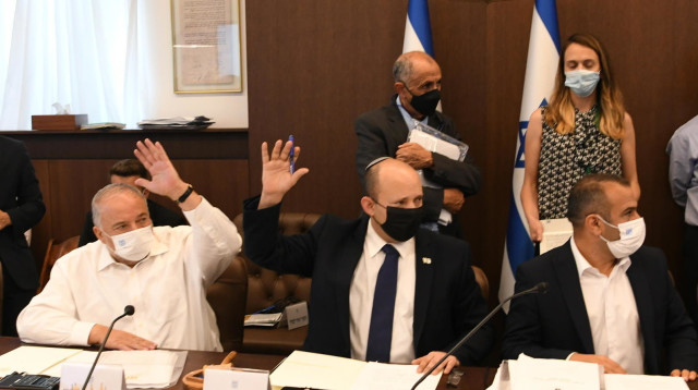 ההצבעה בממשלה על התקציב (צילום: עמוס בן גרשום, לע"מ)