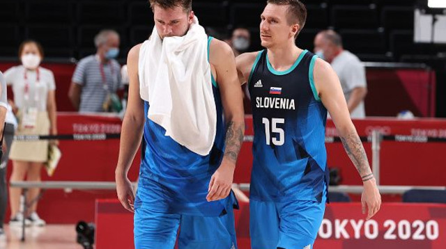 לוקה דונצ'יץ' מאוכזב (צילום: Gregory Shamus / Staff)