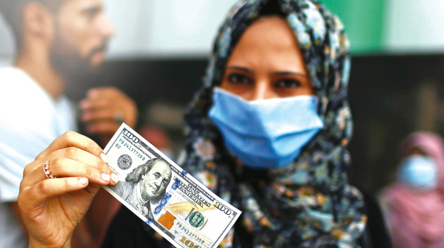 הכסף הקטארי ברצועת עזה (צילום: רויטרס)