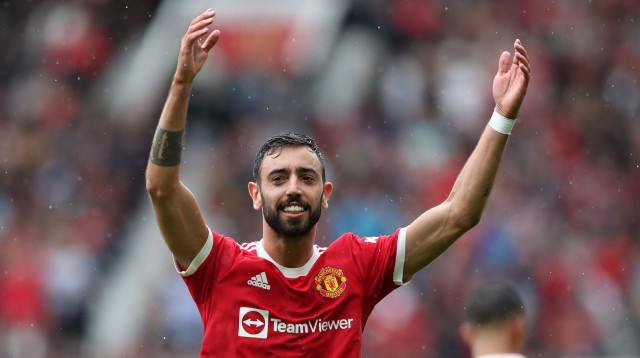 ברונו פרננדש חוגג (צילום: Jan Kruger/Getty Images)