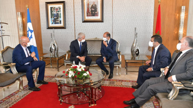 יאיר לפיד בביקור במרוקו  (צילום: שלומי אמסלם)