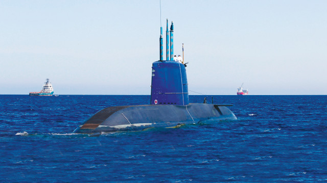 צוללת חיל הים דולפין  (צילום: רויטרס)