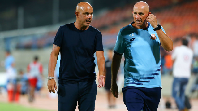 יוסי אבוקסיס, יעקב אסייג (צילום: לירון מולדובן)