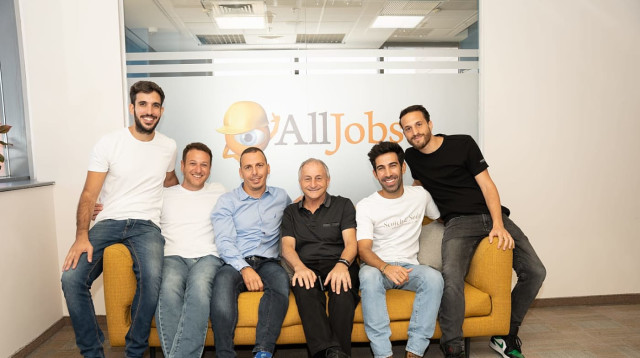 מייסדי AllJobs וסחבק (צילום: דוד מויאל)