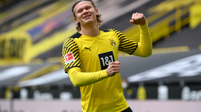 ארלינג הולאנד (צילום: Matthias Hangst/Getty Images)