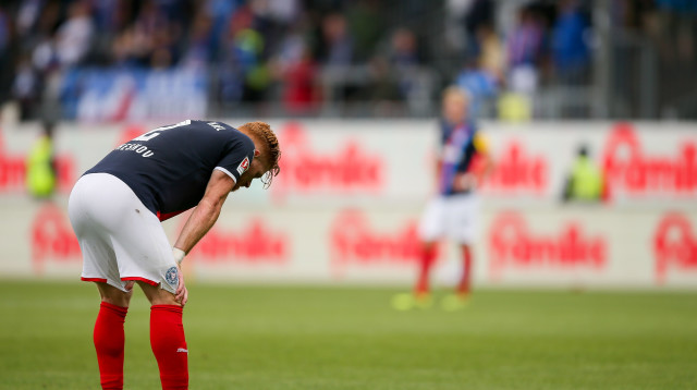 מיקל קירקסקוב מאוכזב (צילום: Selim Sudheimer/Getty Images)