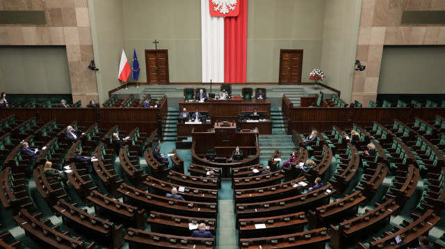 הפרלמנט הפולני, הפרלמנט בפולין (צילום: רויטרס)
