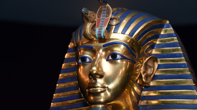 המסכה האייקונית של תות ענח' אמון (צילום: Getty images)