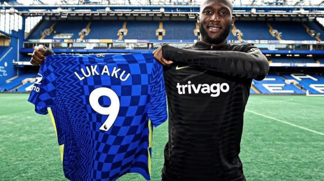 רומלו לוקאקו, שחקן צ'לסי (צילום: אתר רשמי, מתוך האתר של צ'לסי)