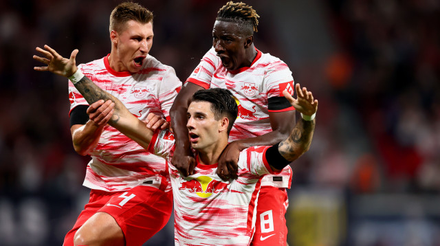 דומיניק סובוסלאי חוגג (צילום: Martin Rose/Getty Images)