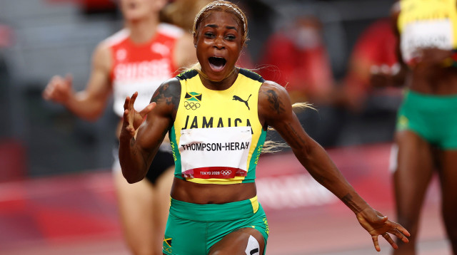 איליין תומפסון, אצנית ג'מייקנית (צילום: רויטרס)