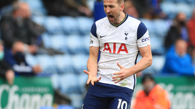 הארי קיין שחקן טוטנהאם (צילום: רויטרס)