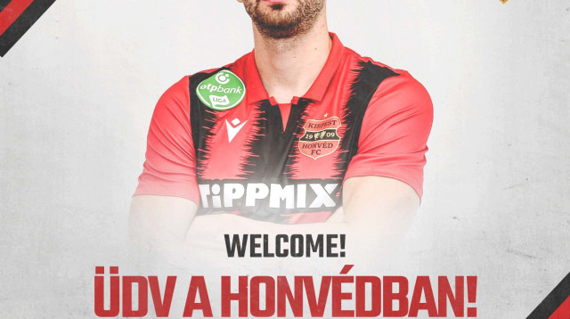 שחקן בודפשט הונבד ניר ברדע (צילום: אתר רשמי, אתר רשמי)