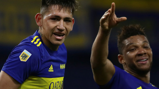 לואיס ואסקס חוגג (צילום: ALEJANDRO PAGNI/AFP via Getty Images)