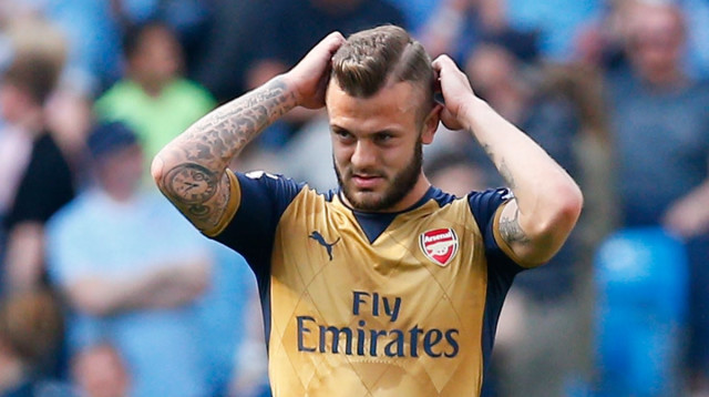 ג'ק ווילשר שחקן ארסנל (צילום: רויטרס)