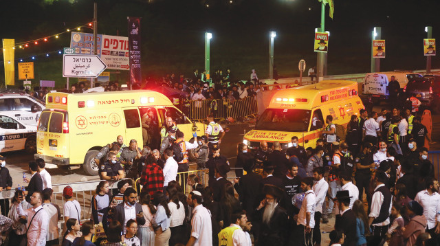 אסון מירון  (צילום: דוד כהן, פלאש 90)