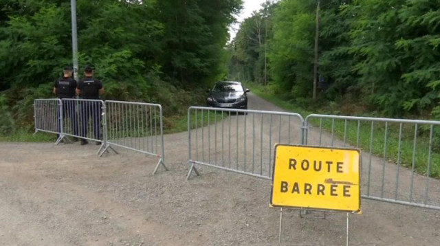 זירת האירוע (צילום:  Mezeray Police)