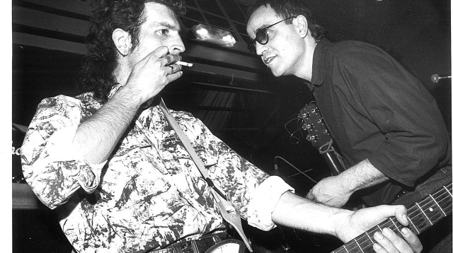 אהוד בנאי ויוסי אלפנט (צילום: יוסי אלוני)