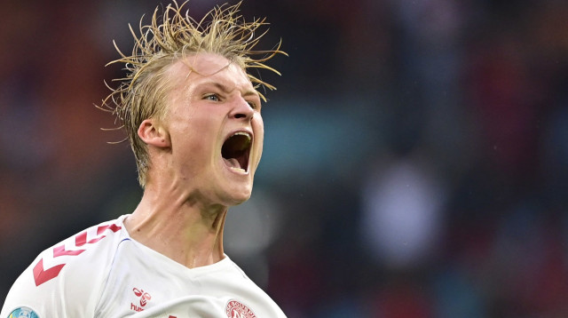 קספר דולברג שחקן נבחרת דנמרק (צילום: רויטרס)