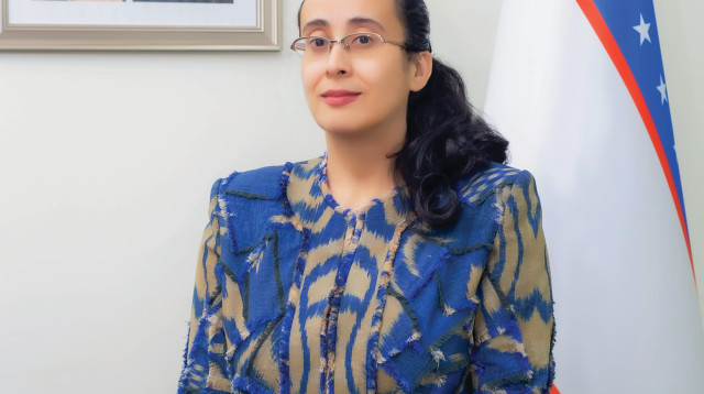 שגרירת אוזבקיסטן בישראל פיירוזה מחמדובה (צילום: Uzbekistan Embassy in Israel)