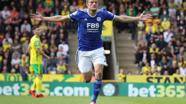 שער ובישול. ג'יימי וארדי (צילום: רויטרס)