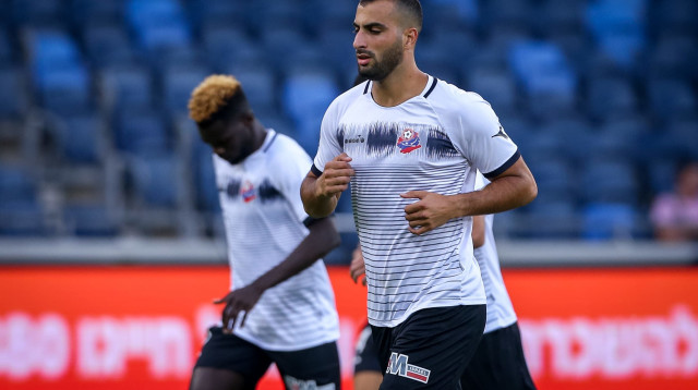 שחקן הפועל חיפה לואי טהא (צילום: מאור אלקסלסי)