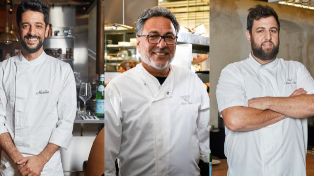 תומר טל, חיים כהן וניר מסיקה (צילום: יחי רוש,שוקה כהן)