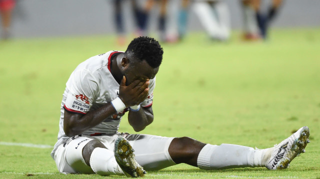 שחקן הפועל ירושלים וויליאם אגאדה (צילום: ברני ארדוב)