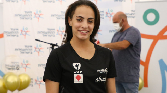 פלייר לינוי אשרם מסע"ת איגוד ההתעמלות (צילום: לילך וייס)