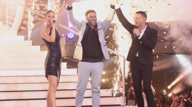 אורן חזן, גיא זוארץ, לירון ויצמן (צילום: מיכה לובטון)