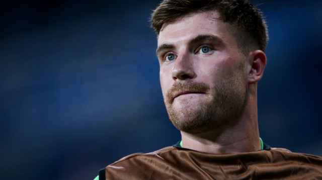 ריאן סטריין שחקן מכבי חיפה (צילום: מאור אלקסלסי)