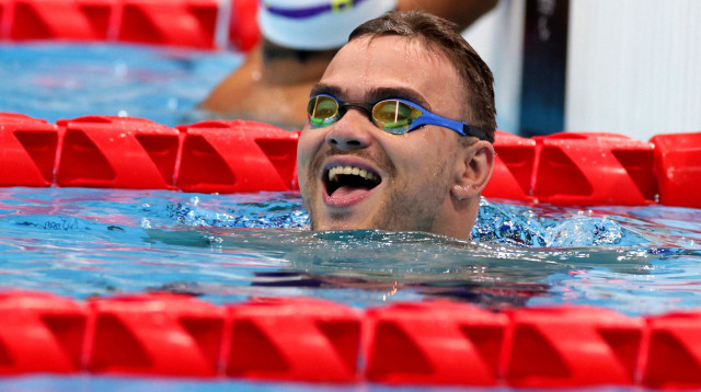 איאד שלבי שחיין פראלימפי ישראלי (צילום: GettyImages, Adam Pretty)