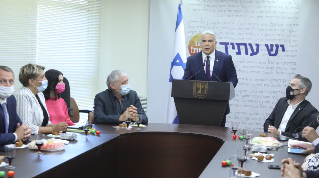 לפיד (צילום: מרק ישראל סלם)