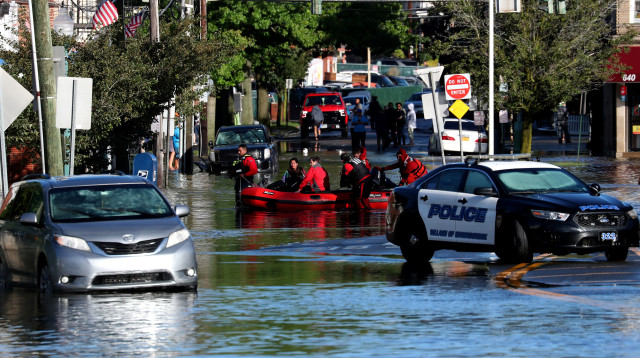 שטפונות בניו יורק בעקבון הוריקן אידה (צילום: רויטרס)