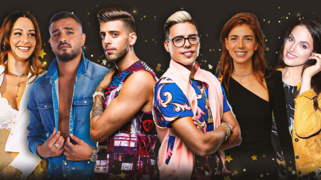 מארינה מקסימיליאן בלומין, מאיה ורטהיימר, סטטיק, בן אל תבורי, איתי לוי, מעיין אדם (צילום: עידו לביא,בר כהן,עופר חג'יוב,משה נחומוביץ',רפי דלויה HOT)