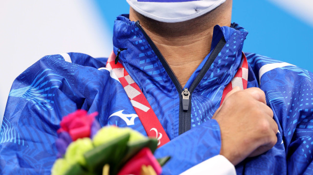 איאד שלבי שחיין ישראלי פראלימפי (צילום: GettyImages, Lintao Zhang)