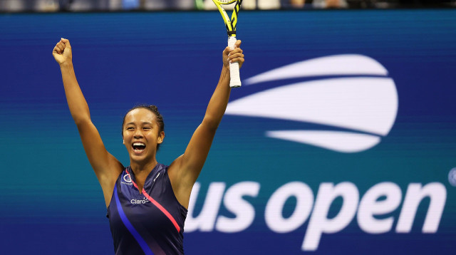 הסנסציה הגדולה של היום. ליילה פרננדז (צילום: GettyImages, Matthew Stockman)