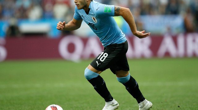 שחקן נבחרת אורוגוואי מקסי גומס (צילום: GettyImages)