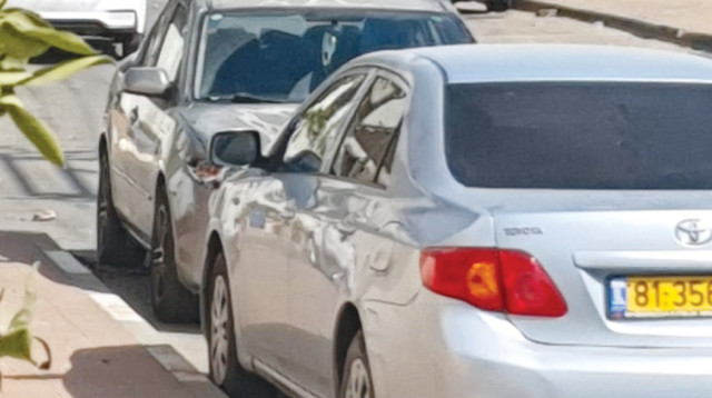 זירת ירי ברמלה (צילום: דוברות המשטרה)