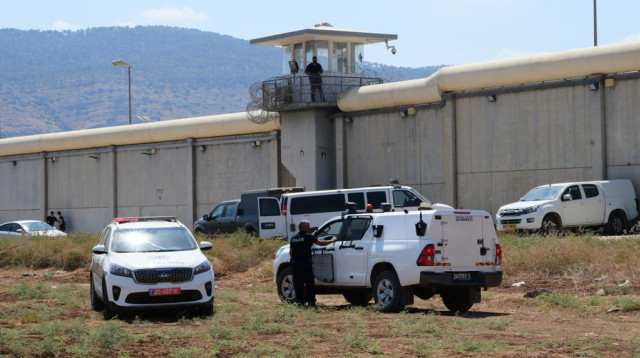 כלא גלבוע, ממנו נמלטו האסירים הביטחוניים (צילום: אבשלום ששוני)