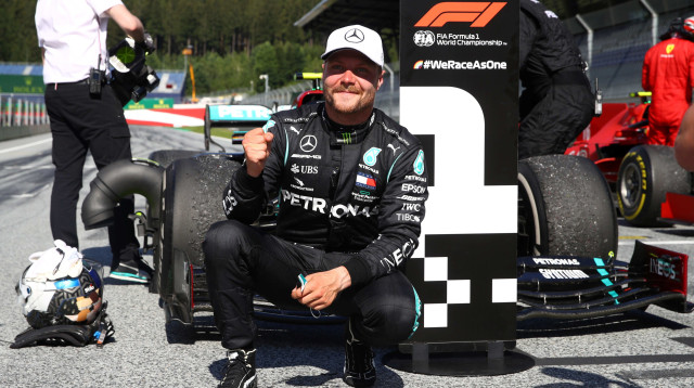 ואלטרי בוטאס נהג קבוצת מרצדס, פורמולה 1 (צילום: רויטרס)