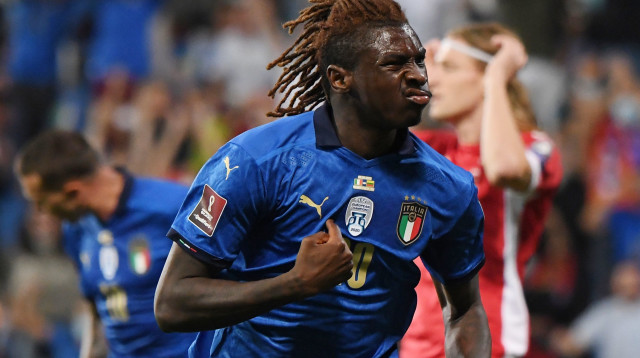 מואיז קן שחקן נבחרת איטליה (צילום: רויטרס)