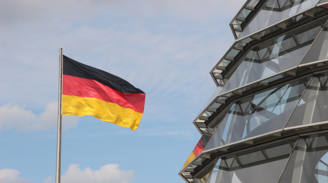 דגל גרמניה (צילום: מאור בכר)