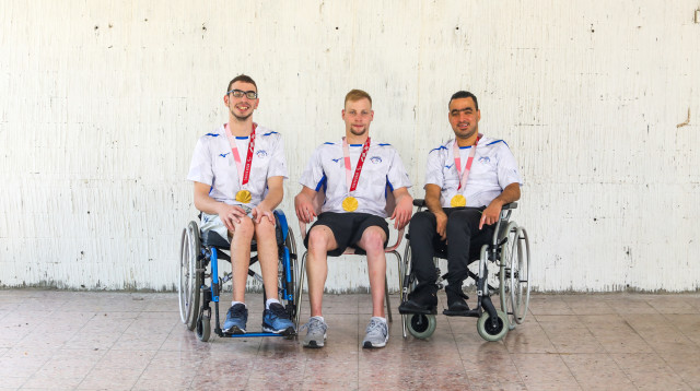 הספורטאים הפראלימפיים (צילום: שלומי יוסף)