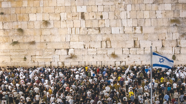 סליחות בכותל, יום כיפור 2021 (צילום: אוליבייה פיטוסי, פלאש 90)