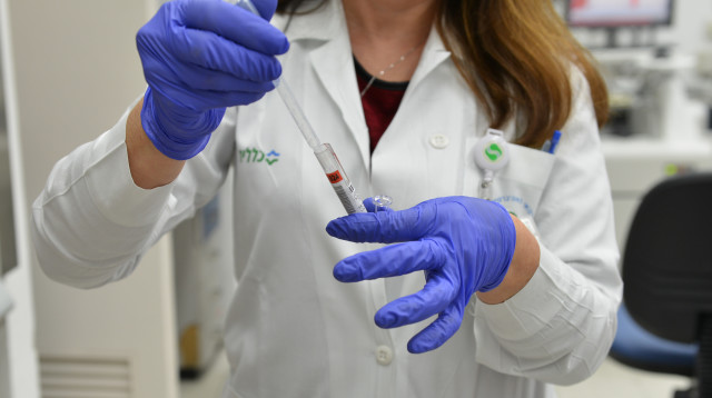 מעבדת קורונה (צילום: דוברות סורוקה)