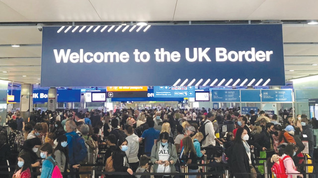 שדה התעופה הית'רו בלונדון (צילום: רויטרס)